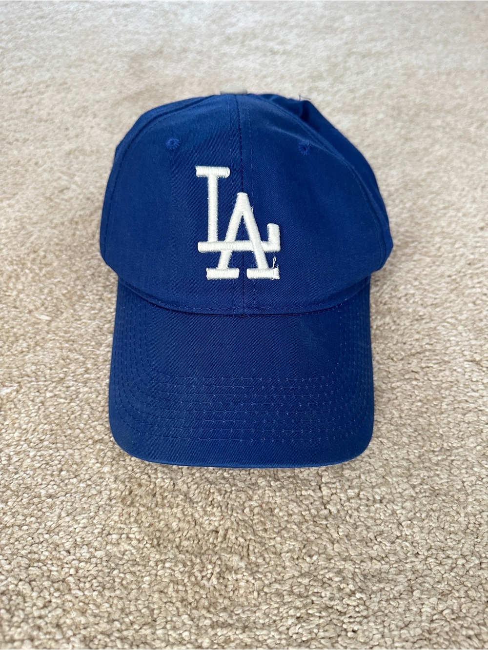 Vintage LA Dodgers Youth Hat OC Sports MLB Royal Blue Adjustable Cap